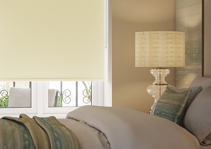 Trinity (Blackout), Oatmeal - Twist&Fit Roller Blind - Image 5